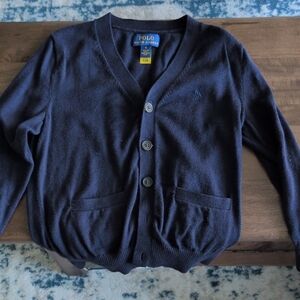 Ralph Lauren Navy Cardigan